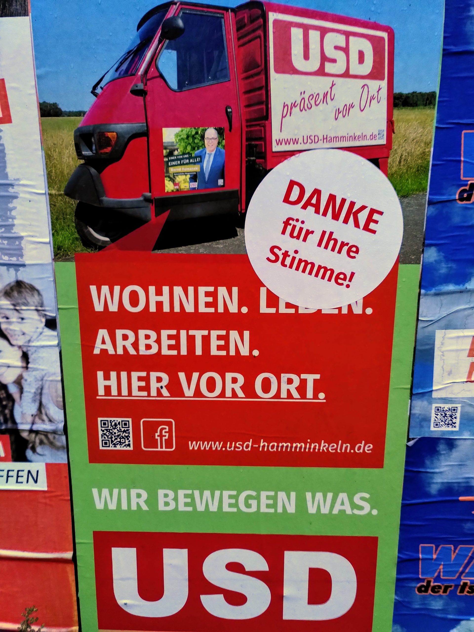 Wahlplakat