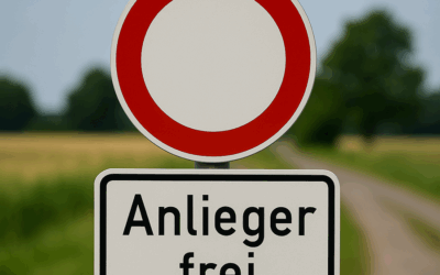 Durchfahrtsbeschränkung für das Rekesland in Wertherbruch beantragt