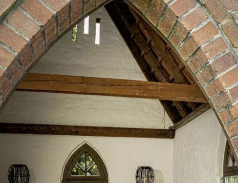Kolumbarium im Brüggink-Gebäude am Friedhof Hamminkeln