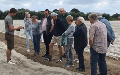 Besuch der USD auf dem Biohof Groß-Weege in Lankern